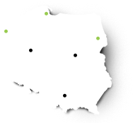 mapa oddziałów TOM